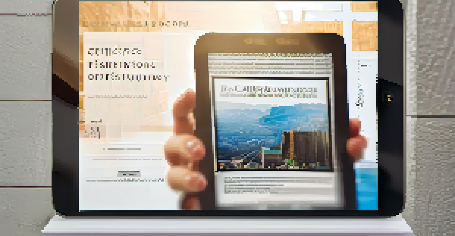 A close-up of a digital certificate of authenticity for an NFT displayed on a tablet screen, with blurred art exhibition in the background.