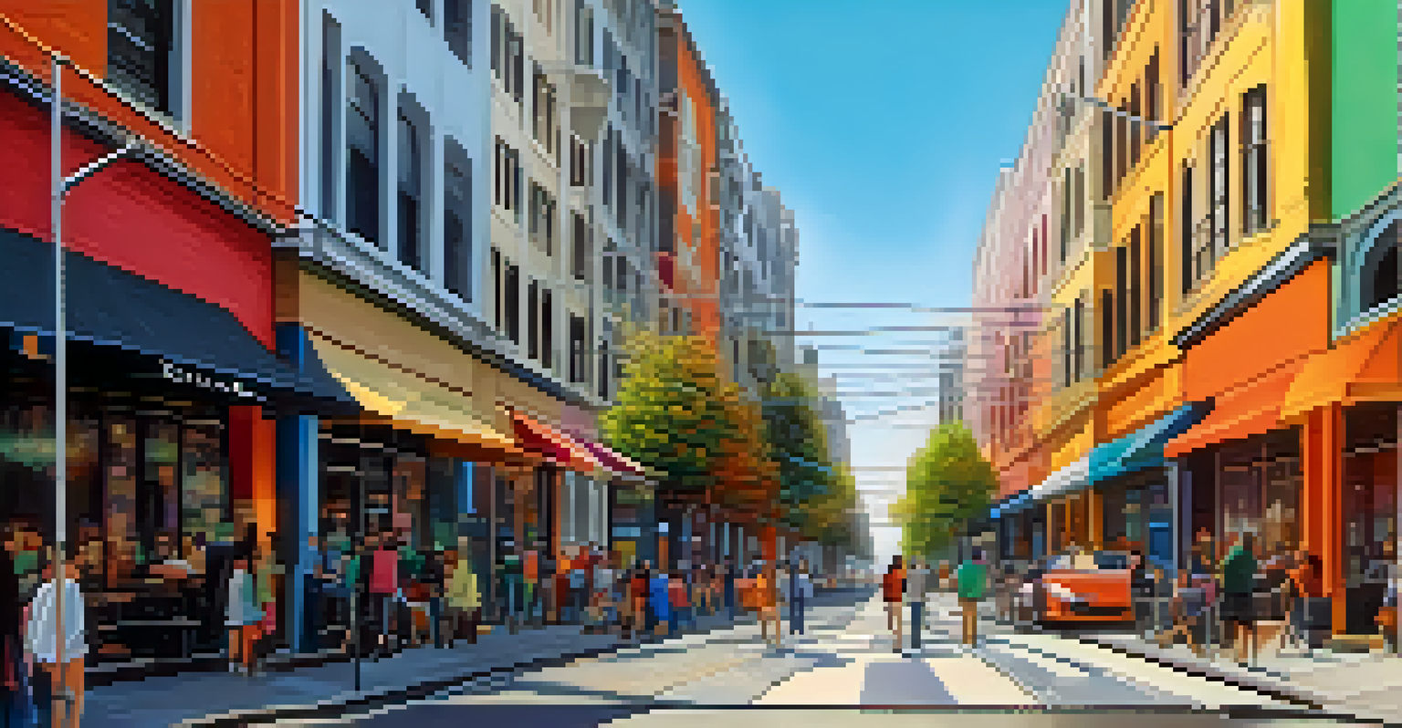 An artistic illustration of a hard fork in the Ethereum blockchain showing a split road with vibrant and subdued communities.
