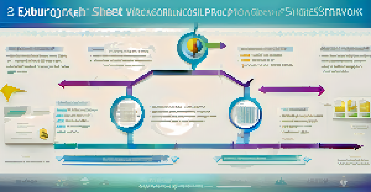 An infographic explaining the Ethereum Improvement Proposal process with colorful icons and a clear layout.