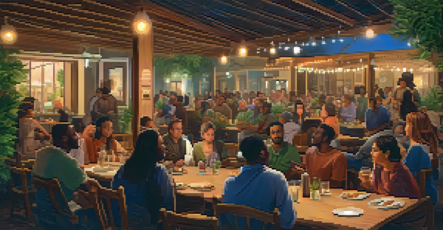 A diverse group of people discussing social tokens in a cozy, well-lit environment with plants and seating.