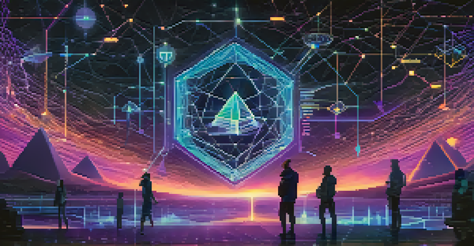 A digital representation of cryptocurrencies exchanging between blockchain networks, showcasing atomic swaps.
