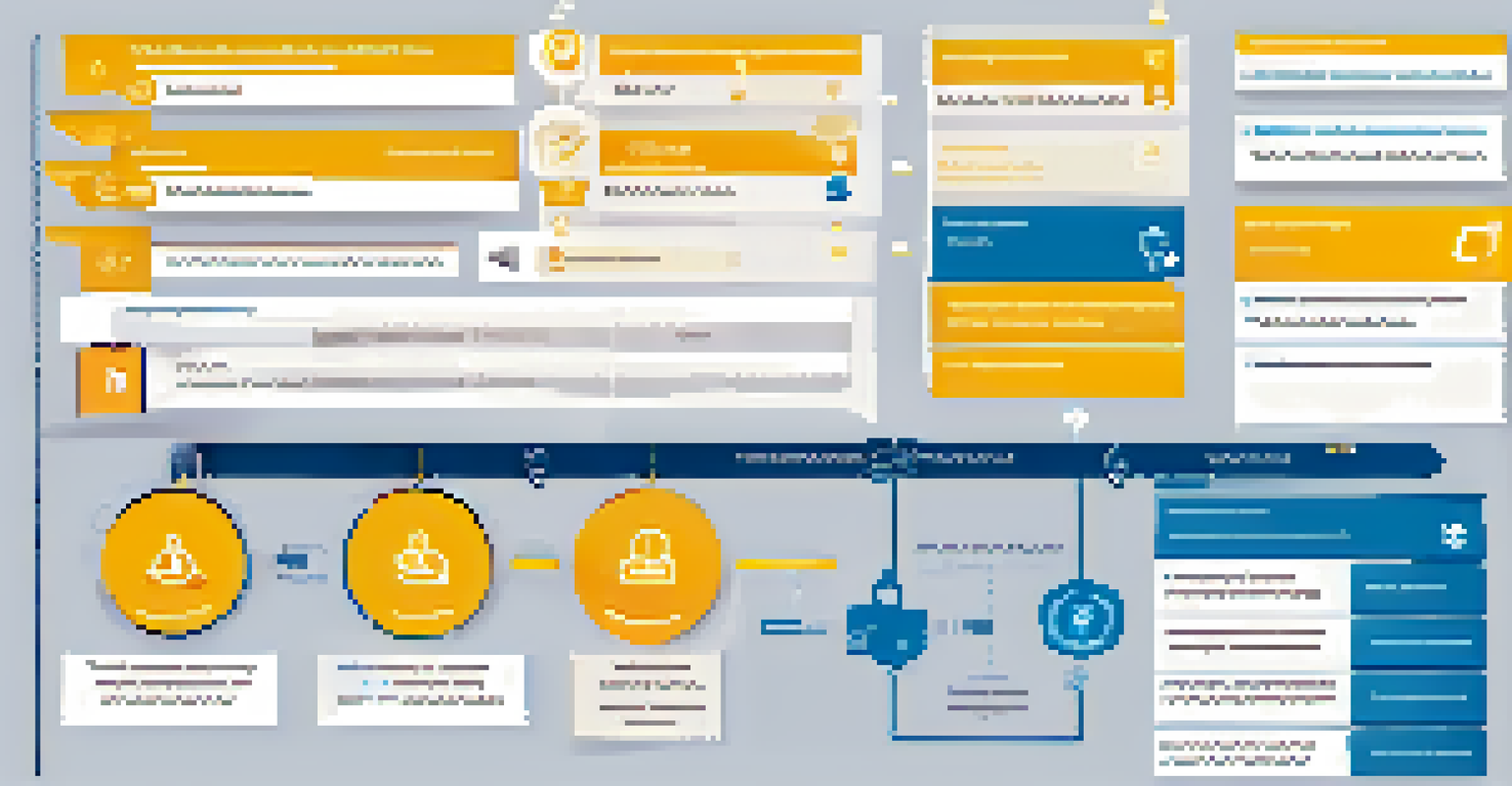 An infographic highlighting compliance aspects in Ethereum development with icons for legal frameworks, data protection, and intellectual property, in a modern design.