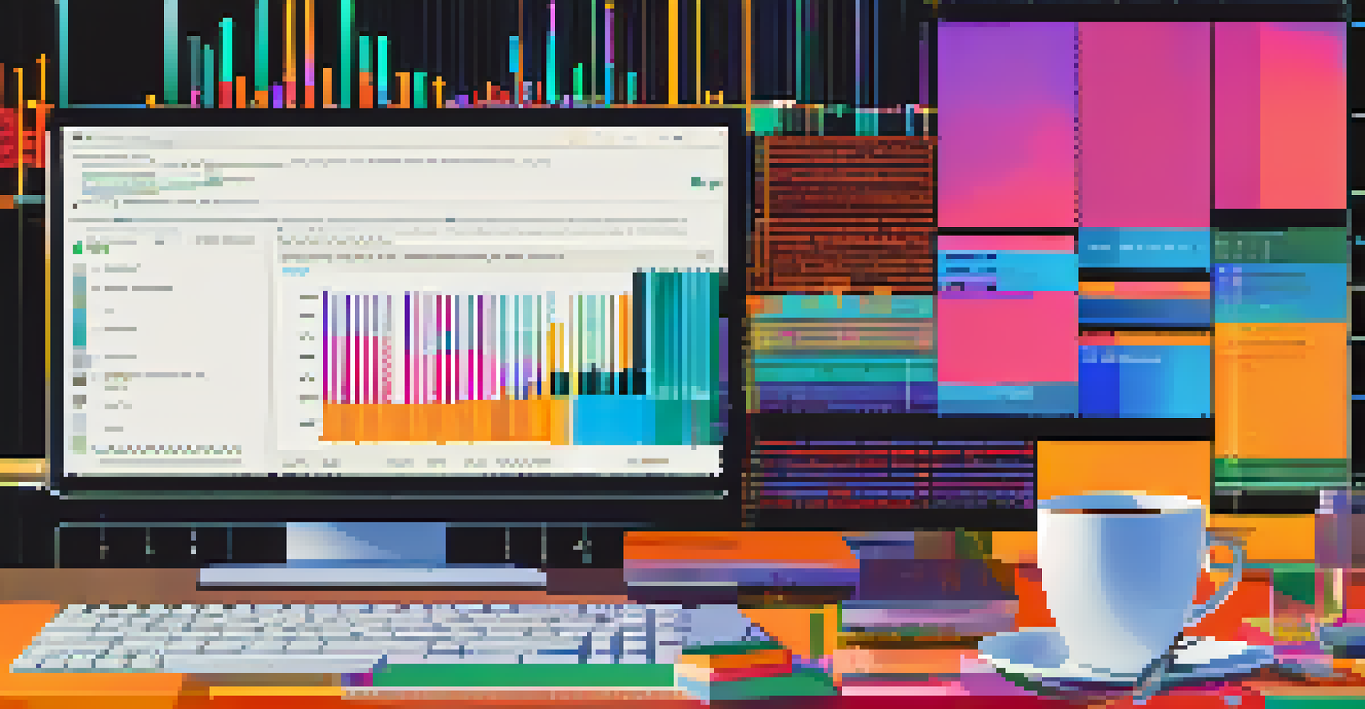 A close-up of a computer screen displaying automated auditing tools analyzing smart contract code with colorful graphs.
