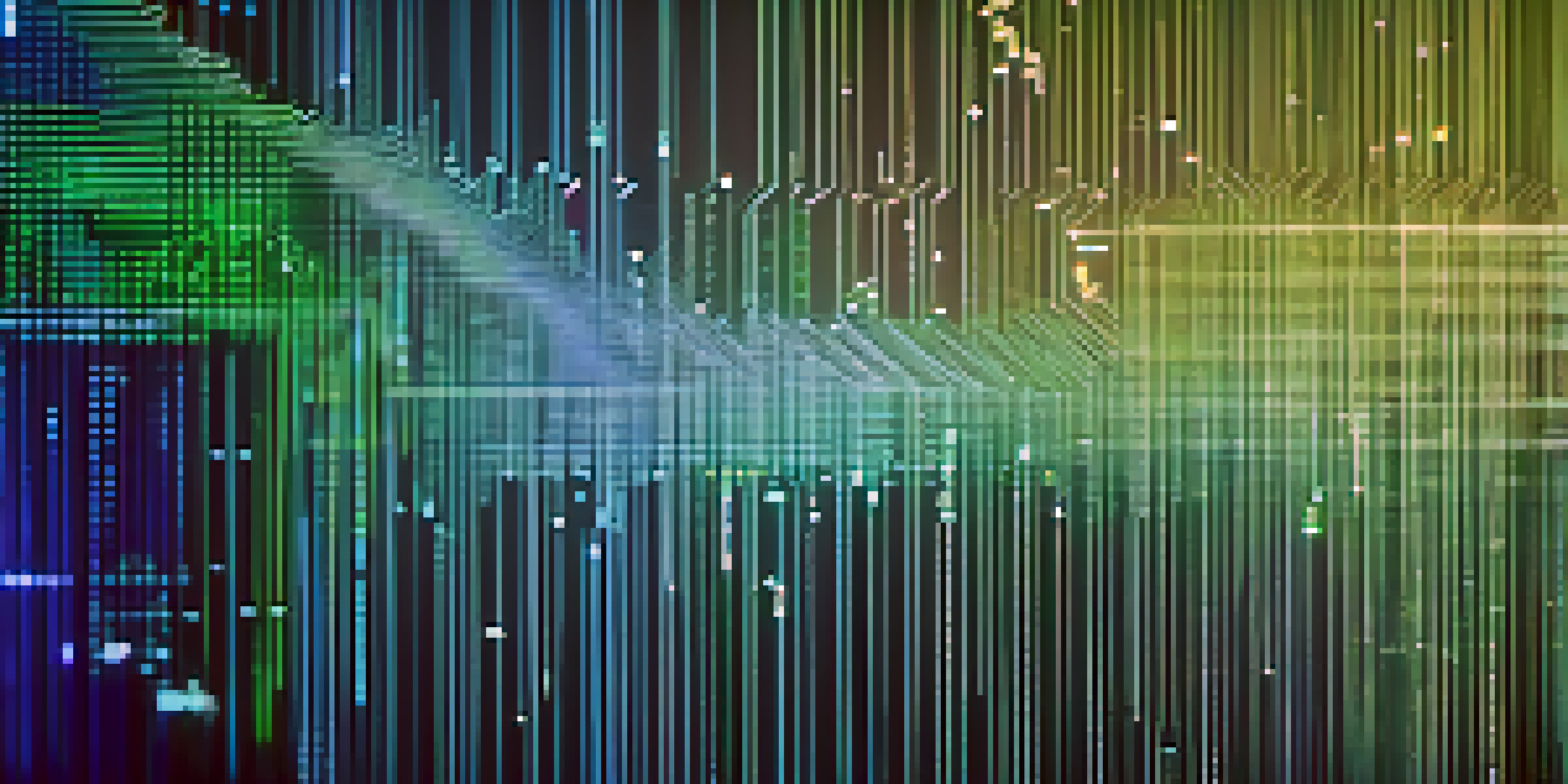 A digital screen with lines of code related to Ethereum smart contracts, featuring a blue and green color scheme and blurred background.