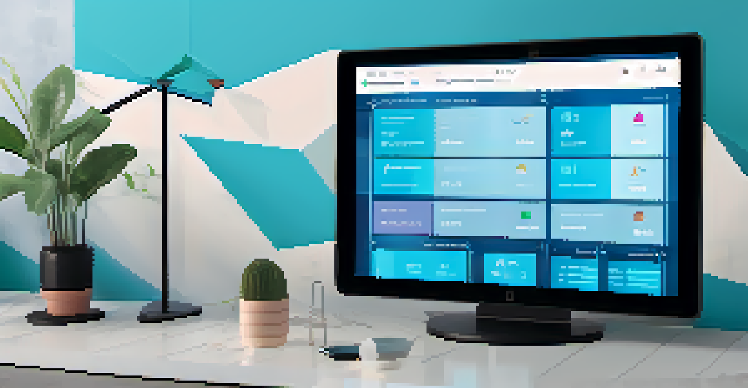 A digital interface of a DeFi application with a modern design, emphasizing user-friendly features.