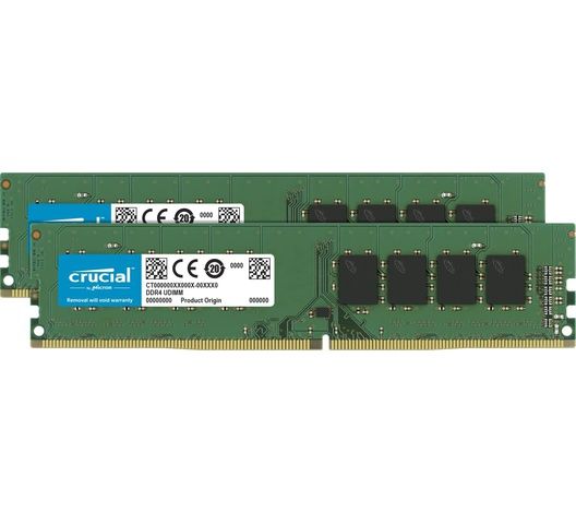   Crucial RAM 16GB DDR4 3200MHz CL22 (or 2933MHz or 2666MHz) Desktop Memory CT16G4DFRA32A