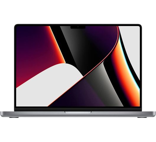 Apple MacBook Pro M1 chip 8-core CPU with 4 performance cores and 4 efficiency cores, 8-core GPU, and 16-core Neural Engine, 8GB Unified Memory, 512GB SSD, macOS Big Sur, 13.3" Retina Display