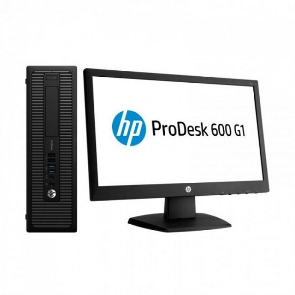 Hp Prodesk 600 G1 Desktop Intel Core i3 /4GB RAM /500GB HDD Plus 19″ monitor