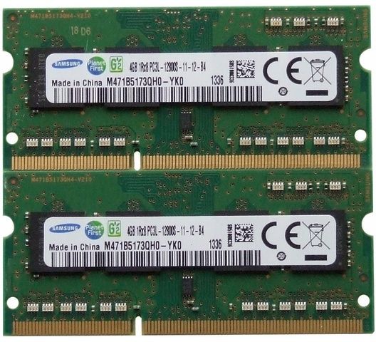 Samsung Ram Memory 4GB DDR3 PC3-12800,1600MHz