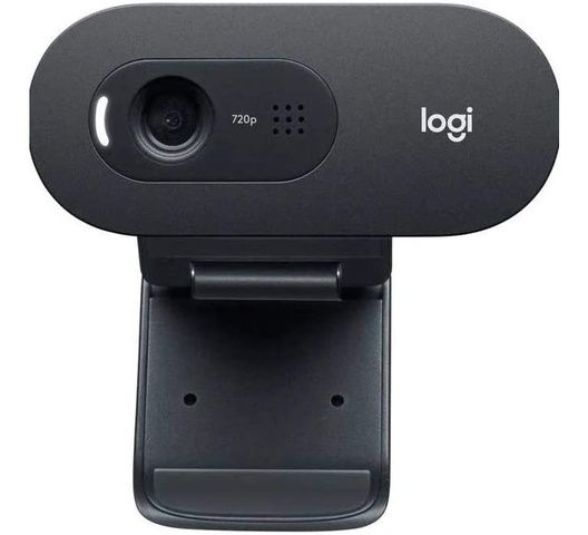 Logitech C505e HD Wired Business Webcam with 720p and Long-Range Mic