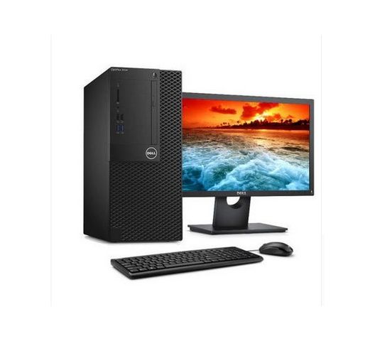 Dell Optiplex 3050 Mini Tower Business Computer Intel Core i3-4GB RAM-500GB HDD-7700 3.4GHz, 18.5 Inch, Eng Keyboard, DOS, Black