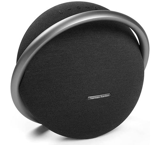 Harman Kardon Onyx Studio 7 Bluetooth Wireless Portable Speaker - 8 hours Music play time - Black/Navy Blue