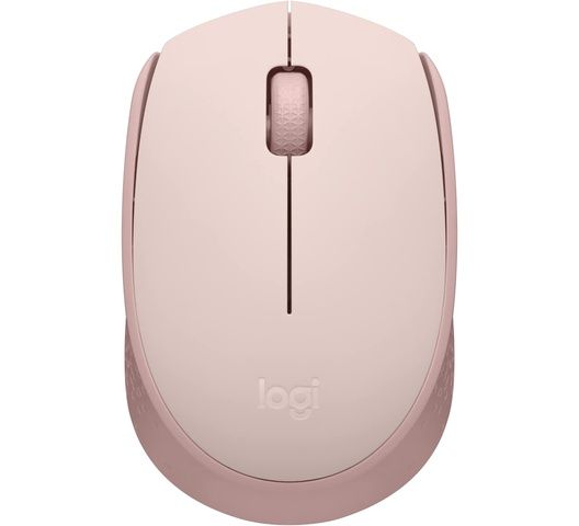   Logitech M171 Wireless Mouse for PC, Mac, Laptop, 2.4 GHz with USB Mini Receiver, Optical Tracking, 12-Months Battery Life, Ambidextrous - Rose