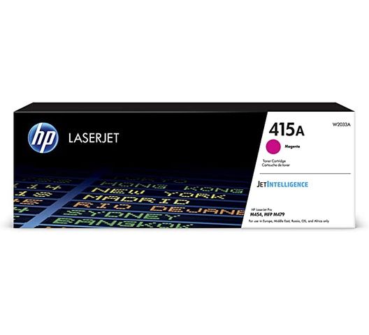 HP 415A - Magenta - original - LaserJet - toner cartridge (W2033A) - for Color LaserJet Pro M454, MFP M479,M470