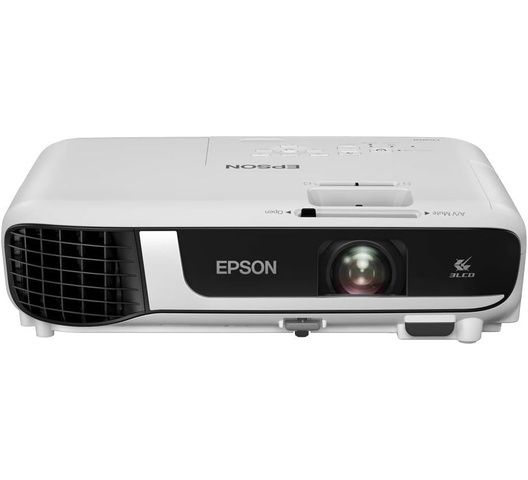   Epson EB-W51-3LCD projector - portable - 4000 lumens (white) - 4000 lumens (colour) - WXGA (1280 x 800) - 16:10-720p