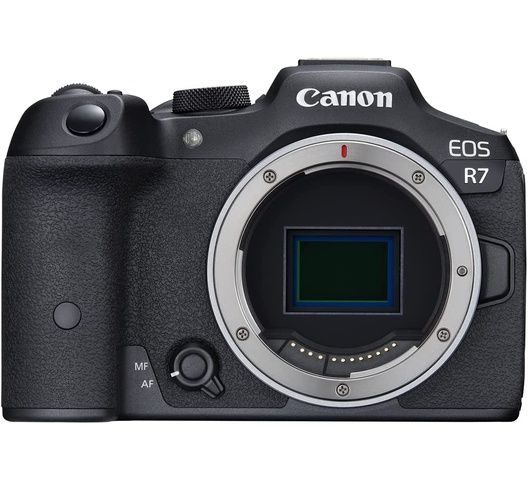   Canon EOS R7 Mirrorless Vlogging Camera, 32.5 MP Image Quality, 4K 60p Video, DIGIC X Image Processor, Dual Pixel CMOS AF, Subject Detection, for Professionals and Content Creators