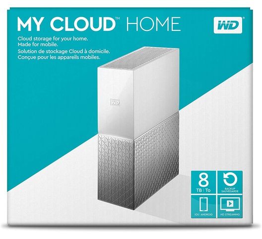 WD 8TB My Cloud Home Personal Cloud Storage