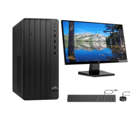 HP Pro Tower 290 G9 Desktop PC, Intel Core i3 12100, 4GB DDR4 3200, 1TB HDD, FreeDOS, 9.5 mm Slim DVD-Writer, Realtek RTL8822CE 802.11a/b/g/n/ac (2x2) Wi-Fi and Bluetooth 5, - 6B2V9EA