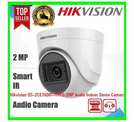 DS-2CE76DOT 2 MP Audio Indoor Fixed Turret Camera