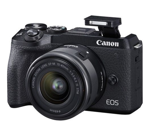 Canon EOS M50 Mark II Mirrorless Digital Camera with 15-45mm Lens