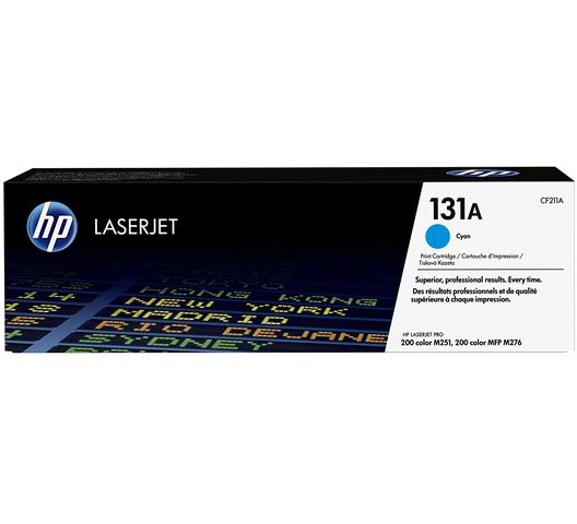 HP 131A  CF211A  Toner Cartridge  Works with HP LaserJet Pro 200 Color Printer M251nw, M276nw Cyan