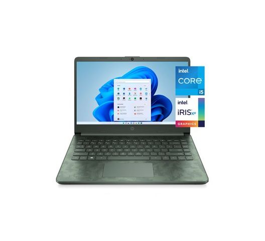 HP 14" Intel Core i5-1135G7, 8GB RAM, 256GB SSD, Digi Camo, Windows 10, 14-dq2088wmOperating system: Windows 10 Home . Processor: 11th Generation Intel Core i5-1135G7