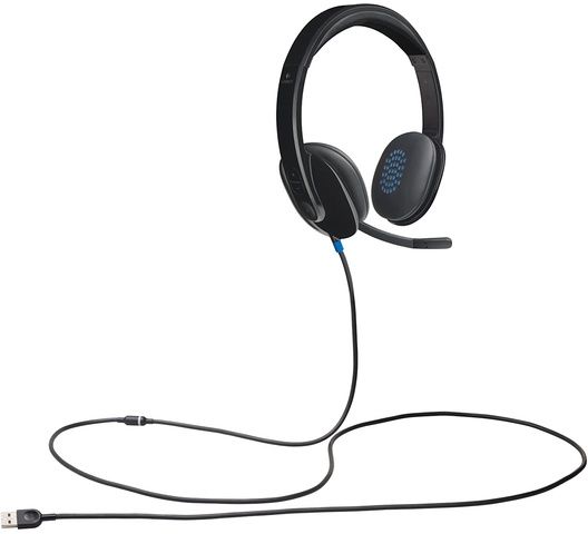 Logitech USB Headset H540 for Windows and Mac, Skype