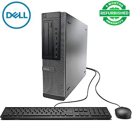 Dell Optiplex 790 SFF Desktop Computer PC Intel Quad-Core i3 - 2400 3.4GHz, 4GB DDR3 500GB HDD HDMI DVD Windows 10 Pro 64-bit Business High