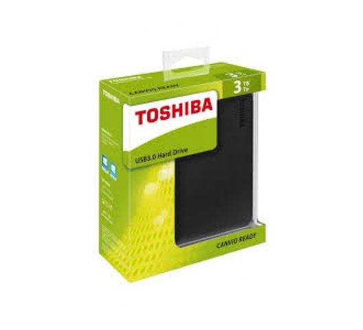 Toshiba Canvio Basics External Hard Drive USB 3.0 , 3TB