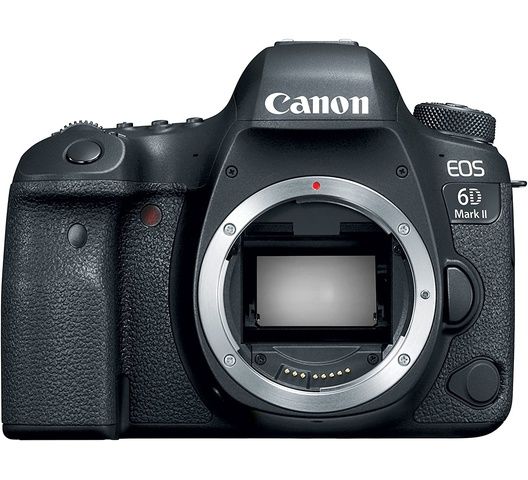 Canon EOS 6D Mark II Digital SLR Camera Body – Wi-Fi Enabled