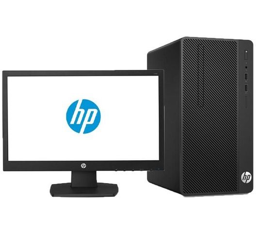 HP 290 G3 Micro Tower PC- Intel Core i3-4GB RAM-500GB HDD-8500, 3.4GHz, 18.5 Inch, Eng Keyboard, DOS, Black