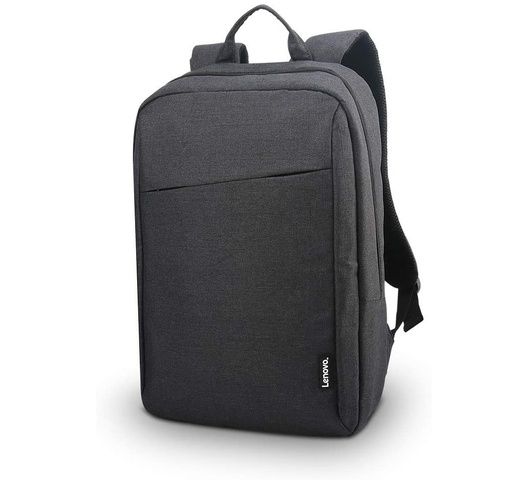 Lenovo Laptop Backpack B210, 15.6-Inch Laptop and Tablet, Durable, Water-Repellent, Lightweight, Clean Design, Sleek for Travel, Business Casual or College, for Men or Women, GX40Q17225, Black Casual Backpack- Black