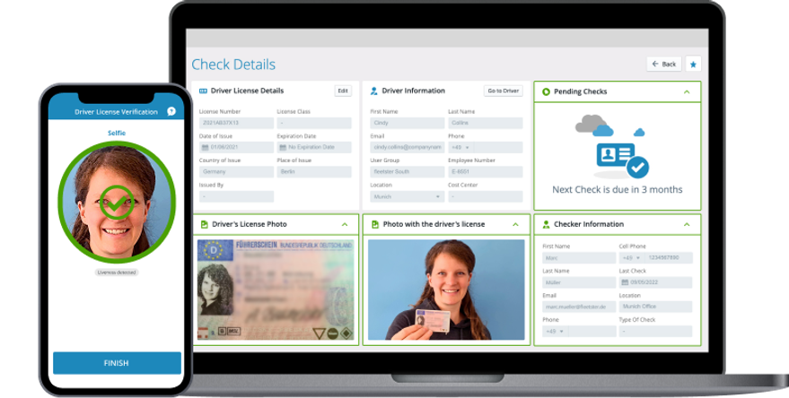 Software for Electronic Driving Licence Checks