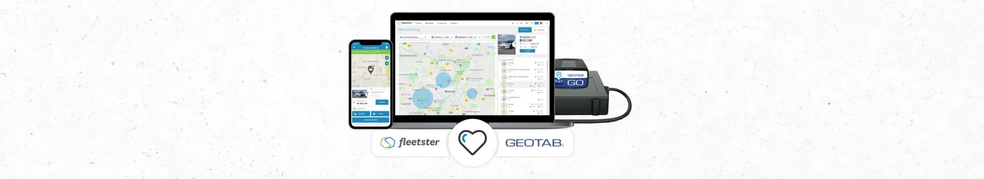 Geotab Keyless integration with fleetster