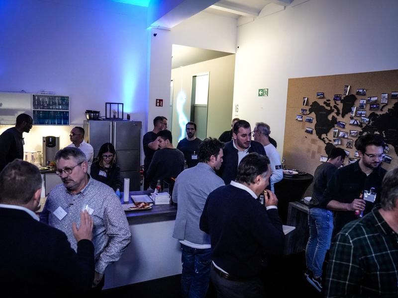 fleetster Reloaded guests networking during the event