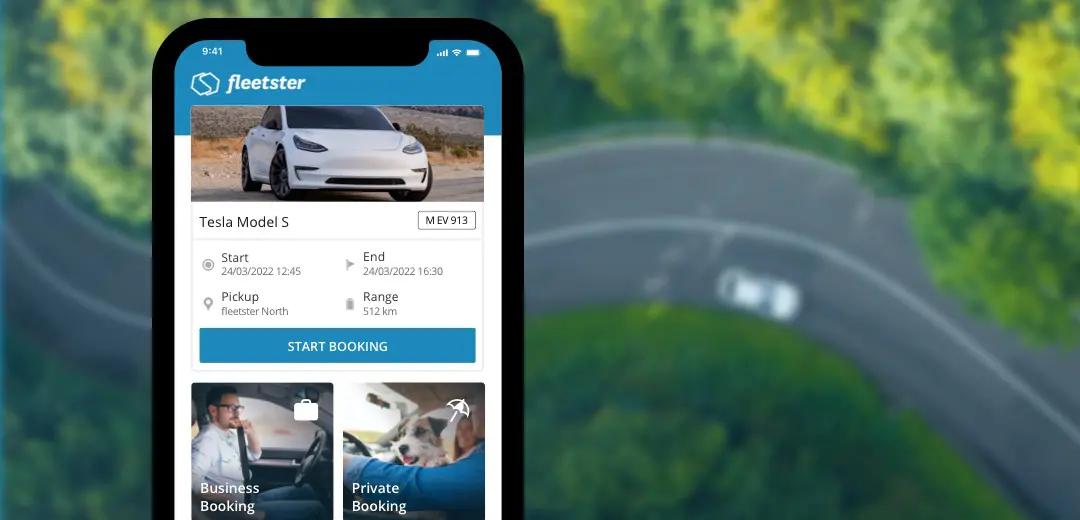 Enrollev uses fleetster to offer E-vehicle sharing