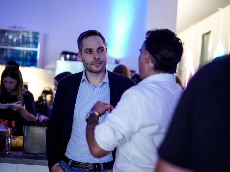 fleetster Reloaded guests networking during the event