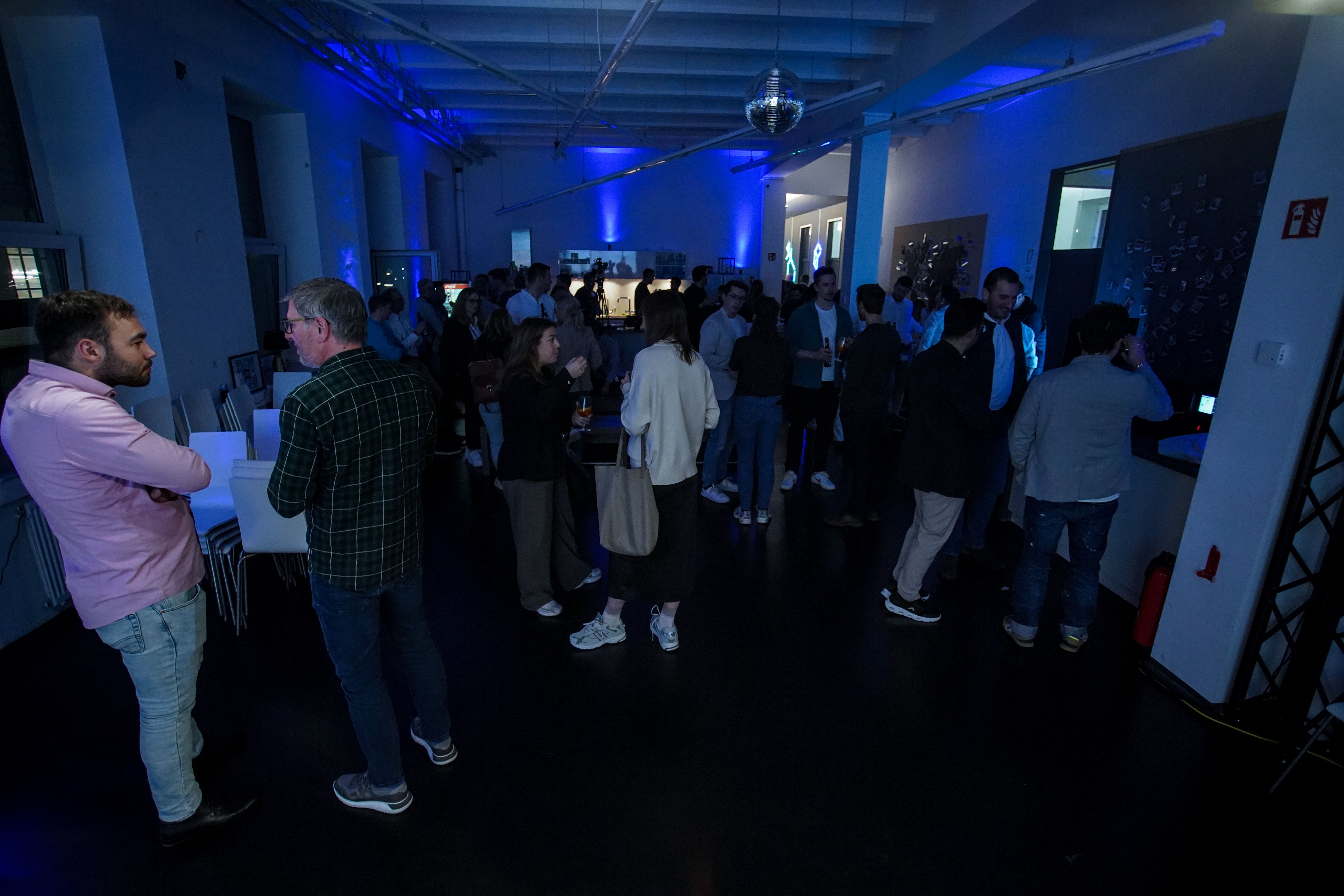 fleetster Reloaded guests networking during the event