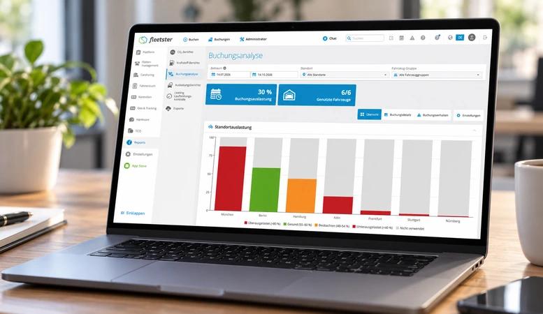 Reports in Booking Analysis in fleetster