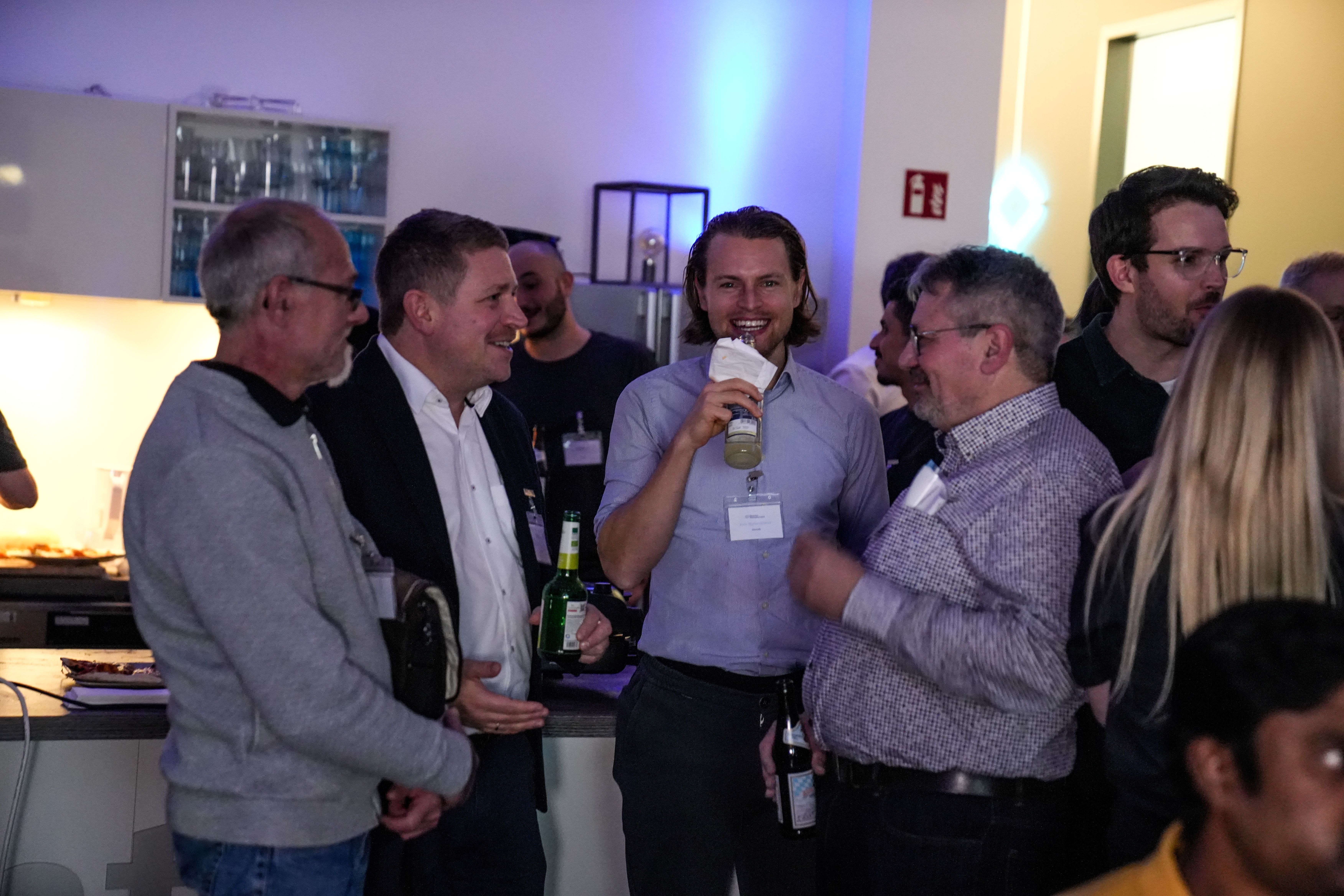 fleetster Reloaded guests networking during the event