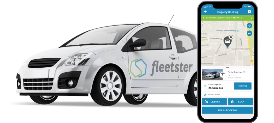 El Car Sharing Kit de fleetster