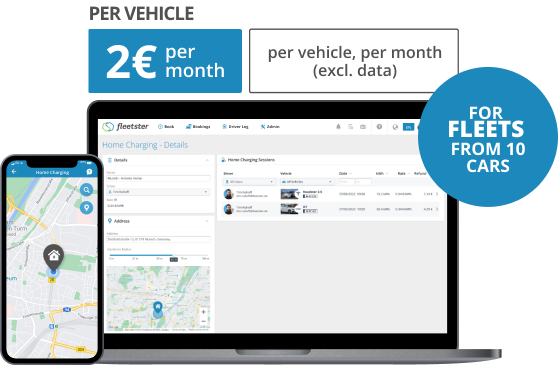 El Software de Home Charging de fleetster