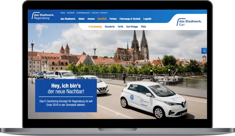 Public Car Sharing Software by fleetster