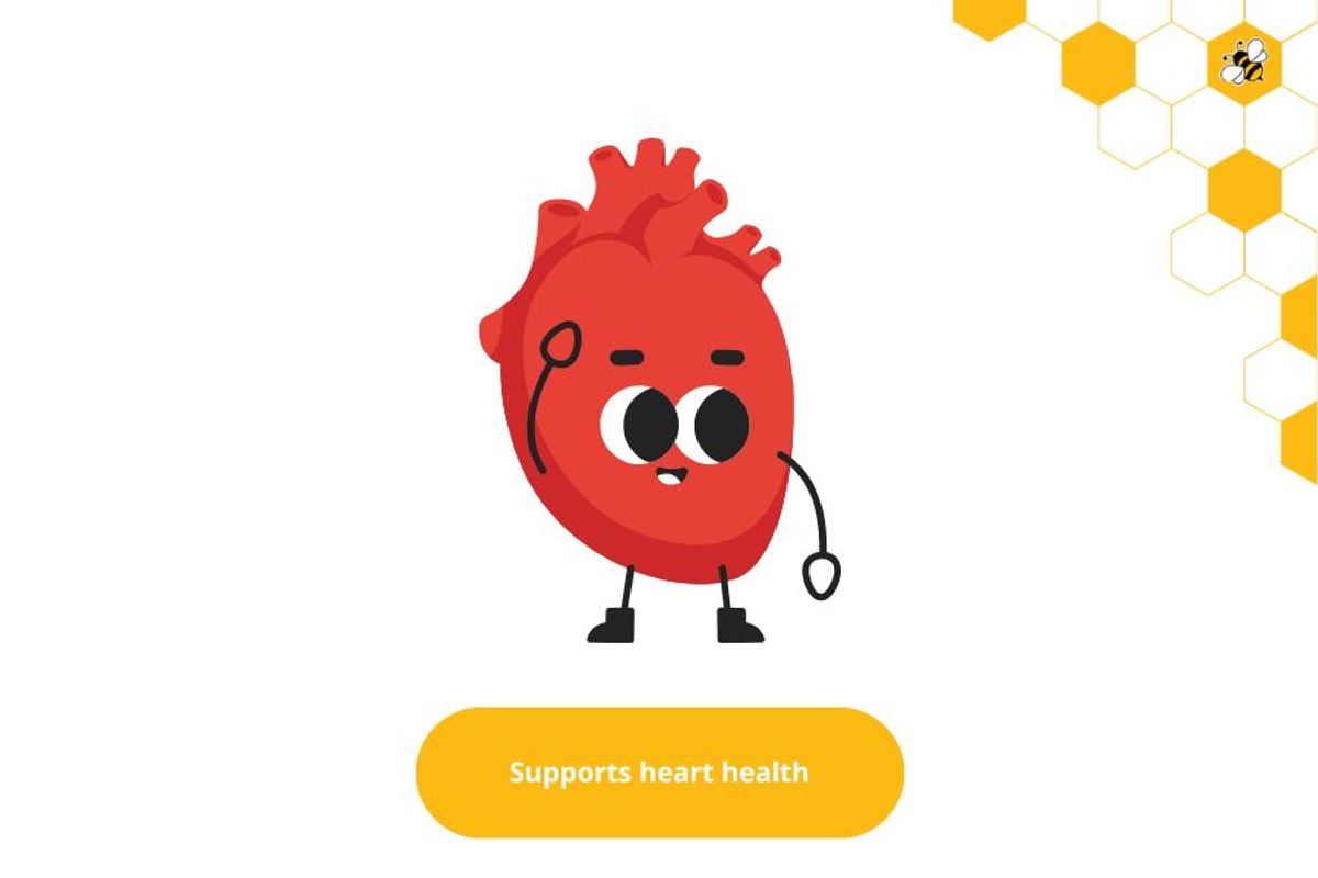 Supports heart health