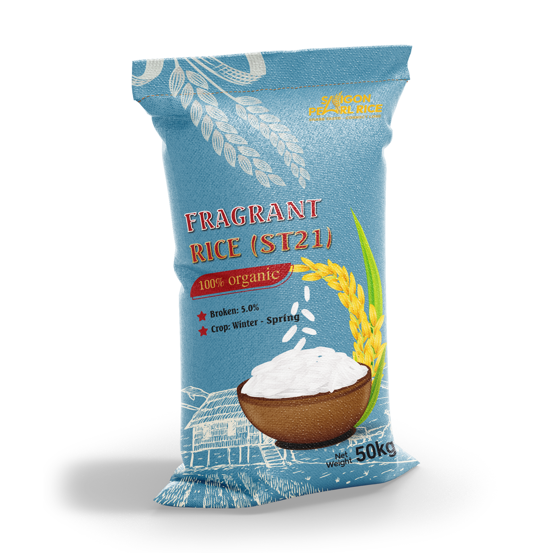 VIETNAM FRAGRANT RICE 5% BROKEN (ST21)