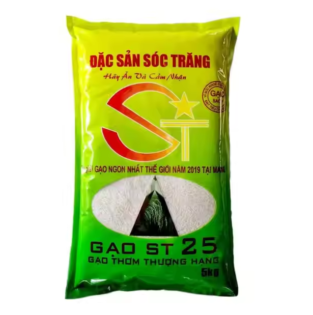 ST25 White Rice Premium Delicious Best Rice From Vietnam Ready to Ship