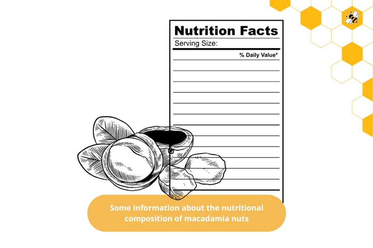 Some information about the nutritional composition of macadamia nuts