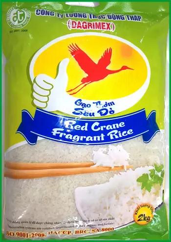 Red Crane Fragrant Rice