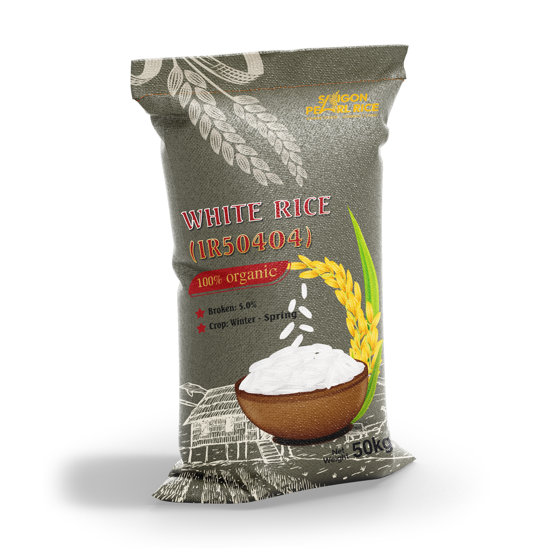 VIETNAM WHITE RICE 5% BROKEN (IR50404)