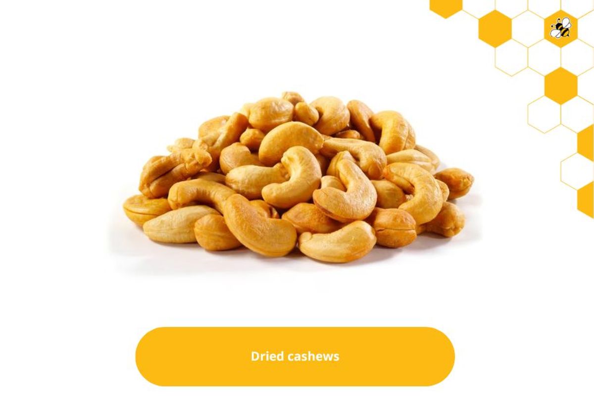 Dried cashews